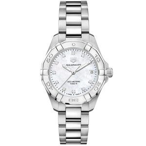 Tag Heuer Aquaracer 32mm White Mother of Pearl Dial for Women - WBD1314.BA0740